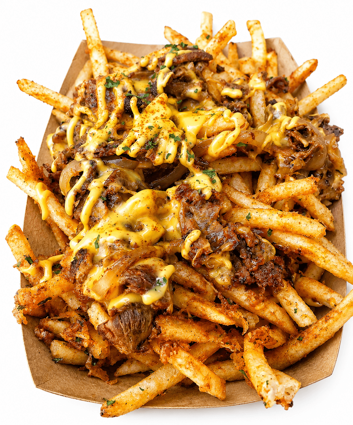 Philly Stack Loaded Fries — American